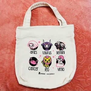 tokidoki zodiac astrology tote bag